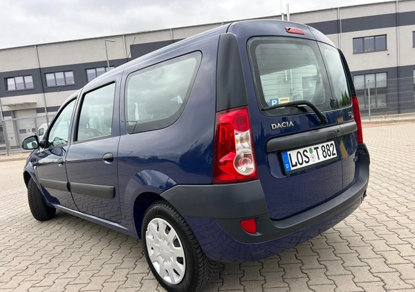 Dacia Logan cena 4500 przebieg: 144817, rok produkcji 2008 z Świdnica małe 379